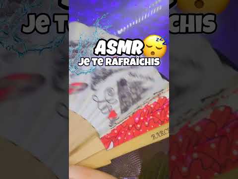 ASMR • JE TE RAFRAICHIS avec LE SON DE LA PLUIE ! 😴 #asmrfrançais  #triggersforsleep #asmr