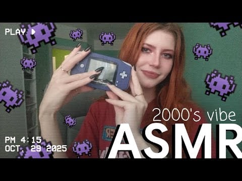 ASMR вещи из прошлого шепот+скретчинг и таппинг