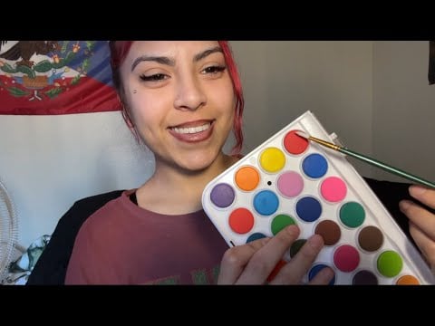 ASMR spit painting to help you relax 