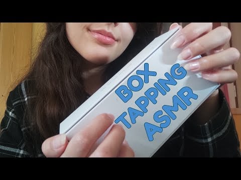 ASMR 20 minutes of BRAIN MELTING BOX TAPPING (no talking, some anticipatory triggers)