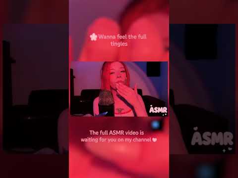 visuals and mouthsounds ASMR SHORT video!