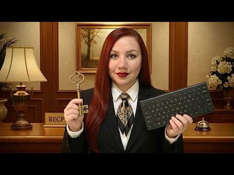 ASMR Recepcionista del MEJOR Hotel de la Ciudad | Hotel Check in para Dormir