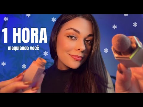 1 Hora de ASMR Realista: Te Maquiando Em Primeira Pessoa 💄🌸