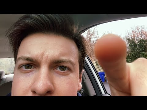 [ASMR] Lens Tapping & Finger Visuals In The Car | Visual ASMR Triggers