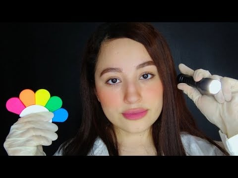 EXAMEN DE NERVIOS CRANEALES TRADICIONAL | SOFT SPOKEN | ROLEPLAY MÉDICO | ASMR Español