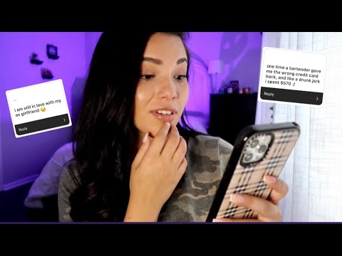 ASMR - Reading My Subscribers' Secrets 🤫