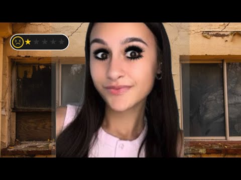 ASMR| You go the WORST review EYELASH extension place.. 🤢