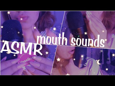 #ASMR let me put you to sleep😴 💤 mouth sounds + inaudible whispers +poping sounds 