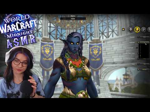 [ASMR] Haranir Character Creation 🌿🍄 New WoW Race (Whispered)