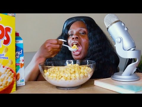 I Love Me Some Crunchy Corn Pops ASMR Eating Sounds