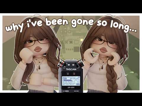 (roblox asmr 🌙) why i've been gone for so long... | let's talk (again)!