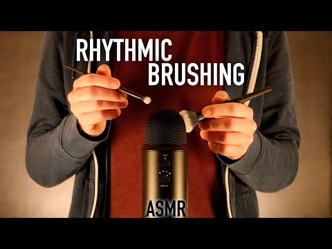 ASMR Rhythmic Mic Brushing (No Talking)