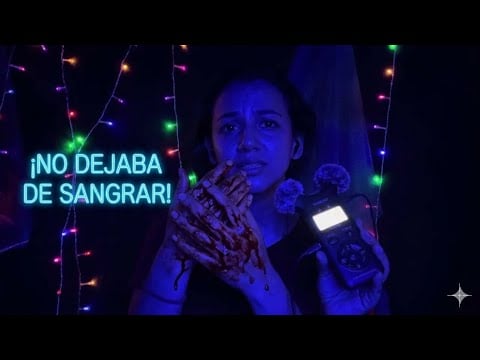 ASMR SPANISH SUSURROS CERCA DEL MICRO BINAURAL STORY TIME FUI AL GINECÓLOGO DE EMERGENCIA 
