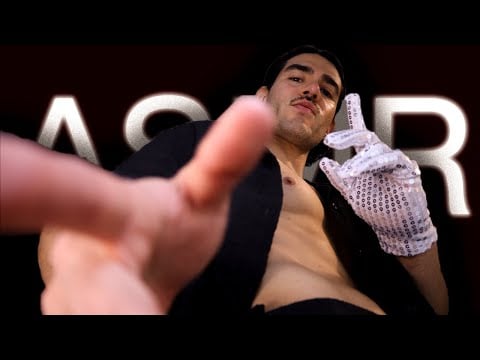 ASMR on your knees + begging for tingles (shushing you from above)