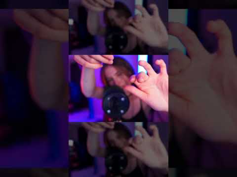 ASMR Hand Movement & Inaudible Whispering #asmr #tangerin #shorts