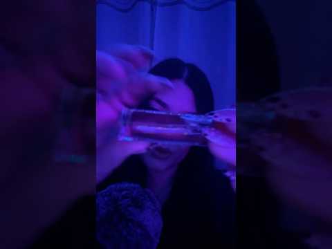 Applying Lip Oil from my Live🔴 #tingles #asmrtriggers #relax #mouthwhisper