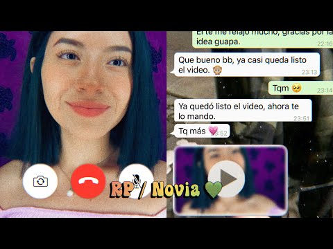 Roleplay | Videollamada con tu novia | + Tu novia te hace un video relajante 🦋