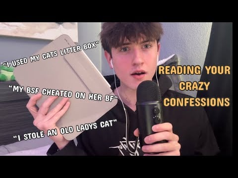 ASMR Reading more of your confessions 😬