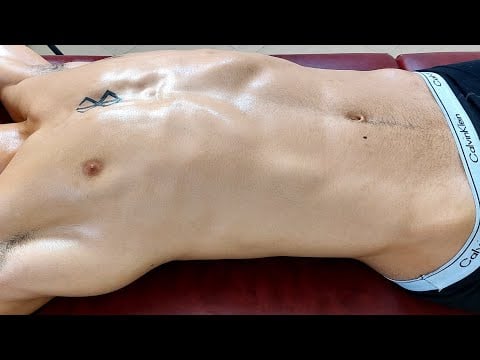POV ASMR Massage | Face, Neck, Chest, Belly & Navel Massage | Fall Asleep Fast 😴 for Full Relaxation