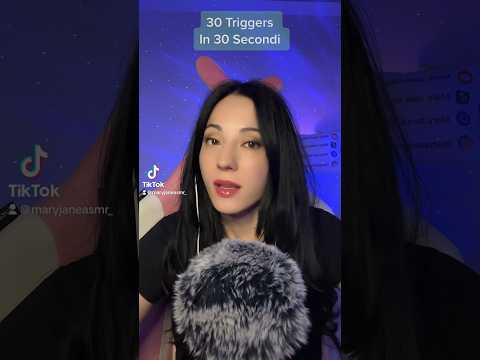 30 Triggers in 30 Secondi ASMR #30triggersin30seconds #asmrsounds #asmr #asmrvisualtriggers #relax