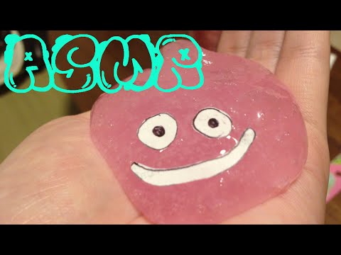 【音フェチ】スライムを作ってみた＋ささやき/making slime(Whisper)【asmr】