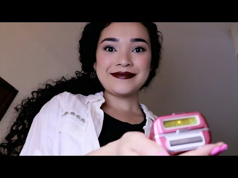 ASMR DEPILAÇÃO a LASER Real em Você 🥰 Esteticista Roleplay