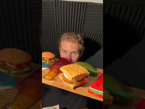 Asmr trying the worlds most expensive gummies