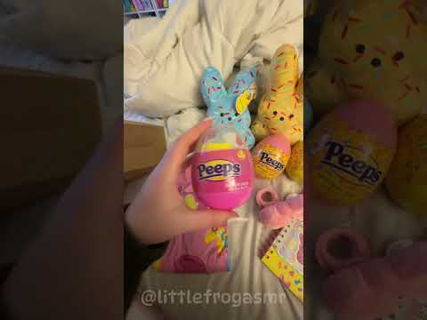 PEEP HAUL 🐰🎀 #asmr #cute #peeps #easter #collection