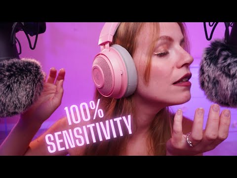 ASMR 100% SENSITIVITY FLUFFY MICS CUPPED WHISPERS