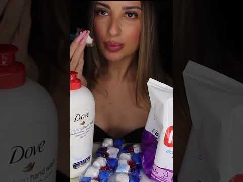 BULAŞIK DETERJANI YEDİM! (YENİLEBİLİR) #shorts #asmr #mukbang #edibleasmr  #relax #eating #tingles