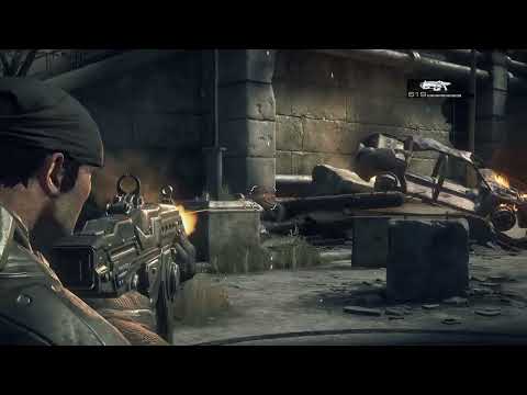 ASMR Gears of War Ultimate Edition Part 2 Close Up Whispering and Hand Sounds For Relaxation