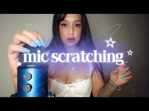 ASMR Mic Scratching 🌙 Sonidos Hipnóticos para Dormir Profundo | Relajación Instantánea y Cosquilleo