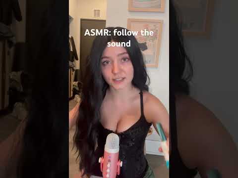 follow the sound 🤍#asmr #girlfriendasmr #whispering #tingles #relaxation