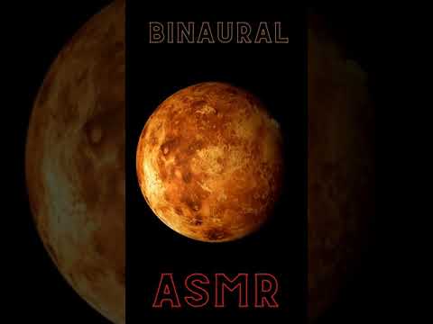 Up-close binaural ASMR Venus facts #shorts