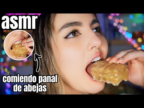 ASMR - COMIENDO UN PANAL DE ABEJAS