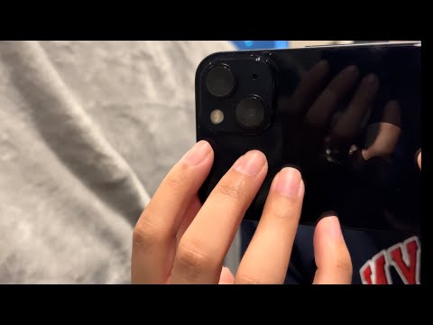 Lofi camera tapping asmr + tape sounds on phone