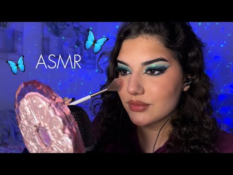 ASMR MAQUÍLLATE CONMIGO ❤️ mientras hablamos