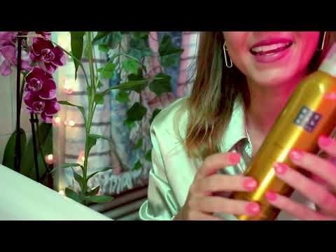 Ultimate Cozy Bath ASMR🕯️ 🛁  | Personal Attention, Foamy Sounds & Scalp Massage