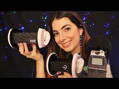 ASMR 3Dio, Pop e Zoom H5 - Comparando áudios!