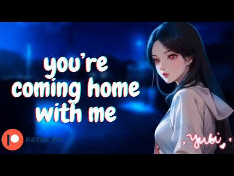 Persistent Neighbor Brings You Home[soft spoken][stalking][possessive][dom yandere]ASMR F4M