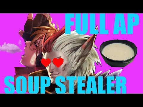 Valentine Rakan Steals Soup From Smol Grill