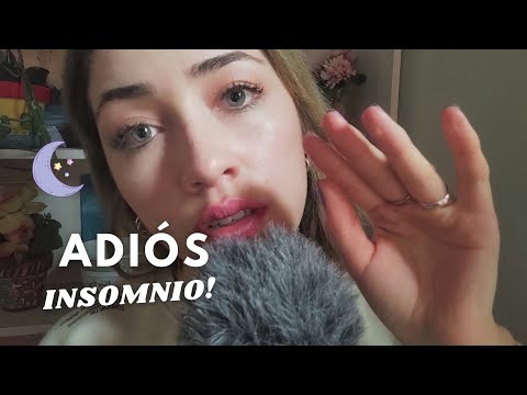 ASMR contra el INSOMNIO 💤🙌🏻DUERME PROFUNDAMENTE *Funciona*