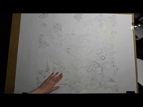 Rysujemy razem projekt apaszki ASMR cz 2