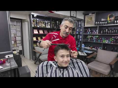 ASMR Haircut and Head Massage for My Little Fan, This Video Only Place for Deep Sleep and Relaxing 