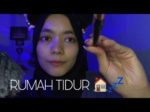 Rumah Tidur bikin kamu cepat mengantuk🏠💤🕊️ (Brushing Your Face)