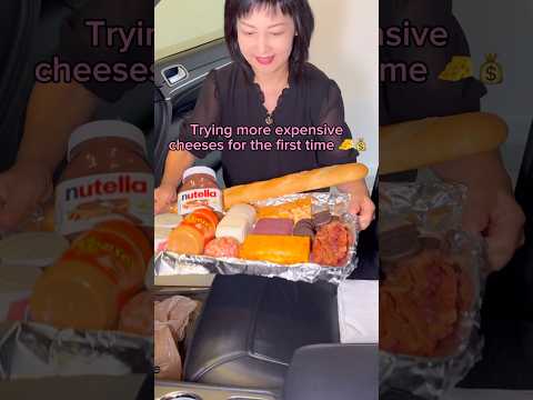 Trying more expensive cheeses in the worlds… #food #eating #shorts
