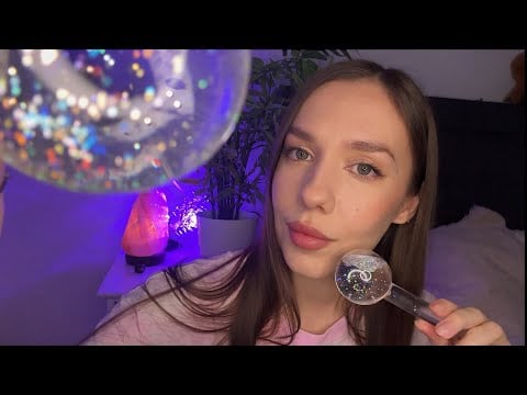 Mesmerising Water Globes and Tapping on Wood ASMR