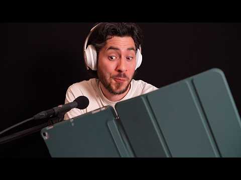 ASMR vos commentaires chuchotés tout près des micros