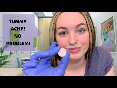 [ASMR] School Nurse Treats Your Tummy Ache