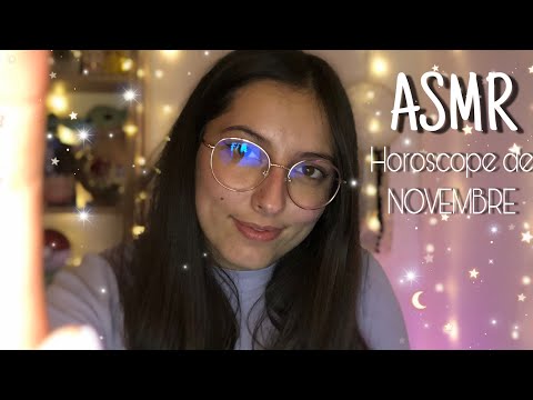 [ASMR FR] TON HOROSCOPE DU MOIS DE NOVEMBRE (+fluffy)✨